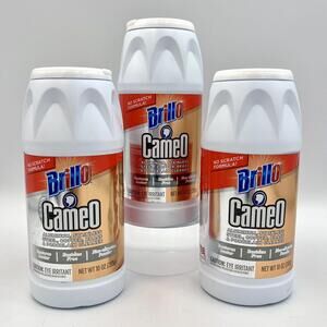 Lot of 3 CAMEO Cleaner for Aluminum, Stainless Steel, Copper, Brass‎ & Porcelain